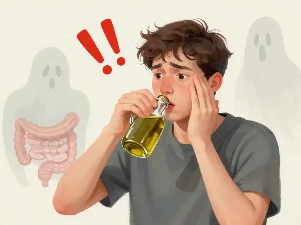 boire de l'huile d'olive avant de dormir dangers et erreurs