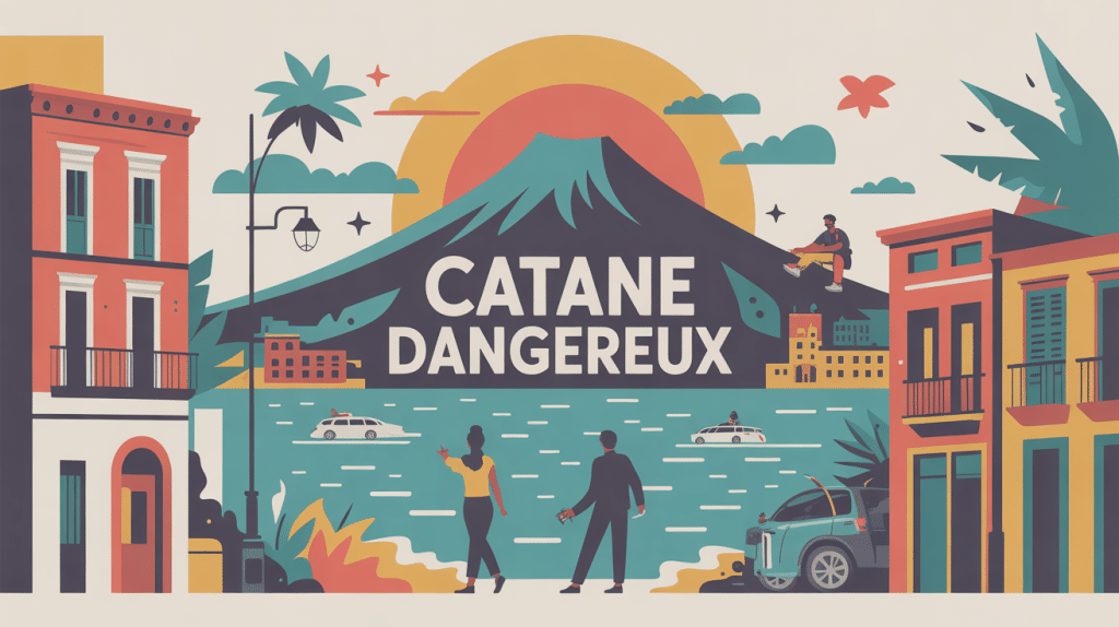 catane dangereux illustration urbaine sicile