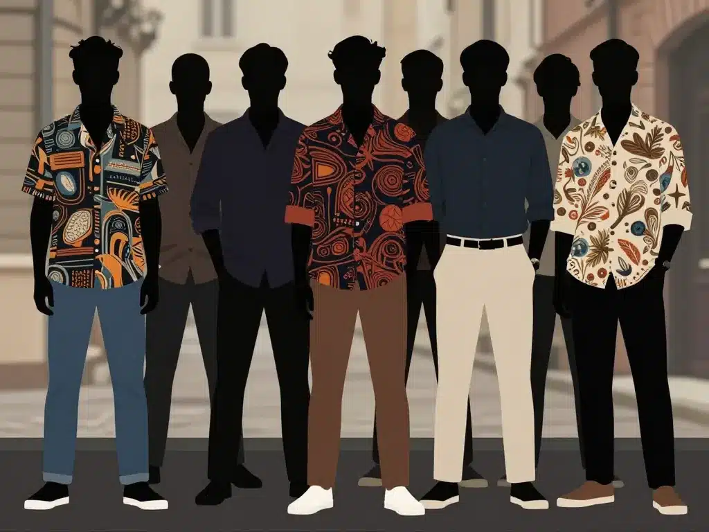 chemise vintage homme combinaison look actuel