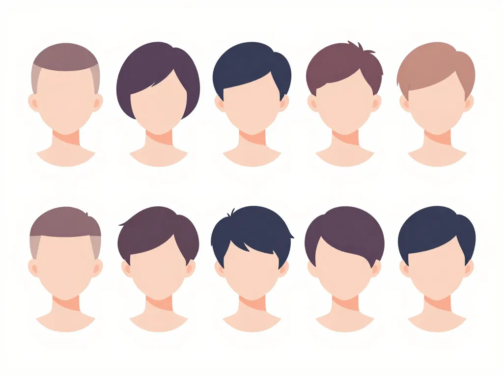 styles garçonne coupe ultra courte femme tondeuse silhouettes