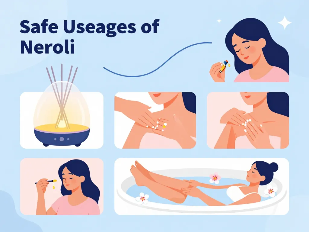 huile essentielle de fleurs d'oranger utilisation diffuseur et soin peau