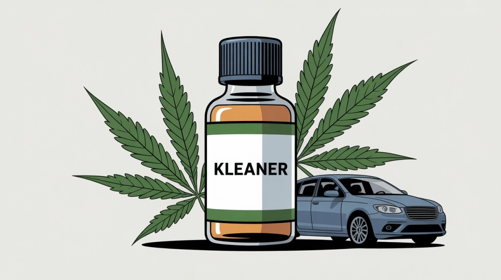 Illustration kleaner dépistage drogues prévention routière