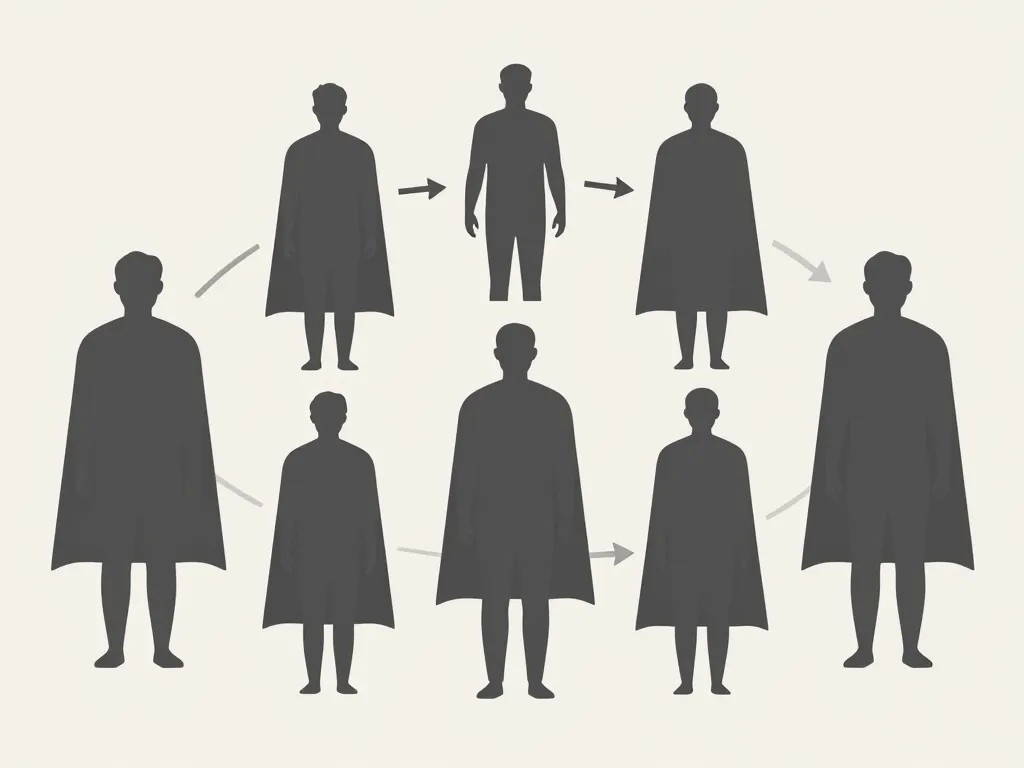 différentes morphologies manteau cape pour homme