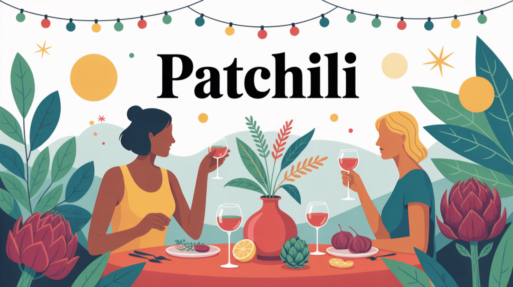 illustration patchili complément apéritif moment festif