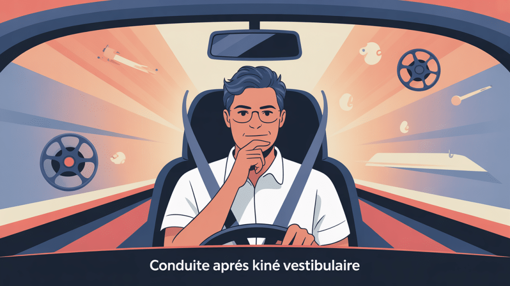 peut on conduire après une séance de kiné vestibulaire conducteur sécurité