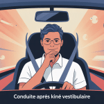 peut on conduire après une séance de kiné vestibulaire conducteur sécurité