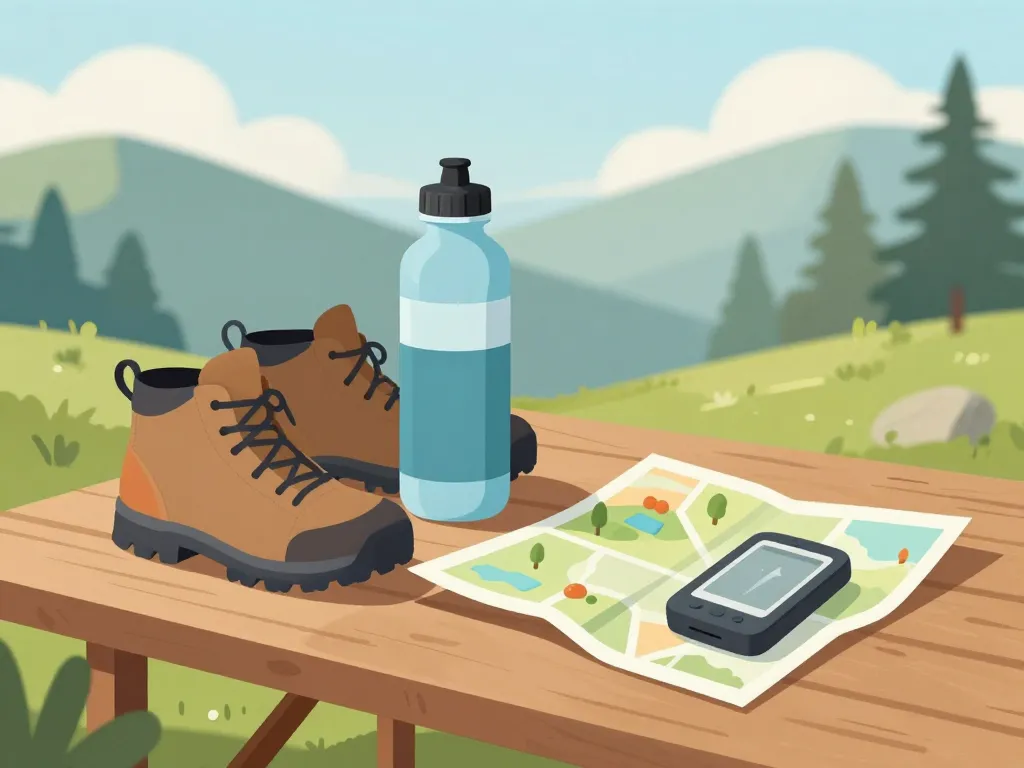 préparer randonnée belvedere de la batterie équipements essentiels