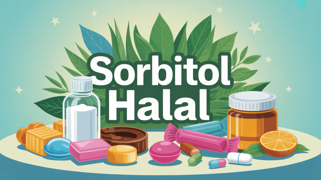 illustration sorbitol halal chewing-gums bonbons dentifrice médicaments