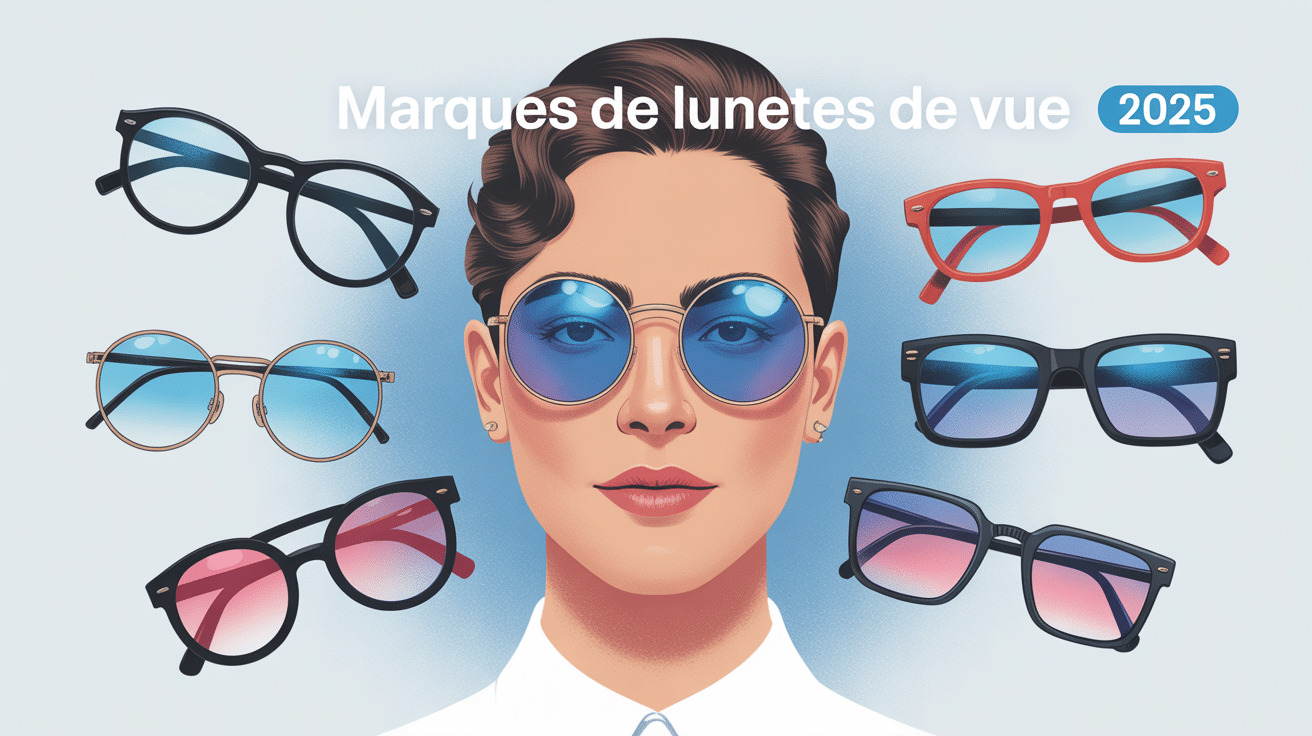 illustration top 10 marque lunette de vue guide 2025