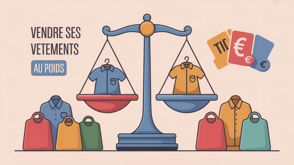 vendre ses vetements au poids balance sacs et tri