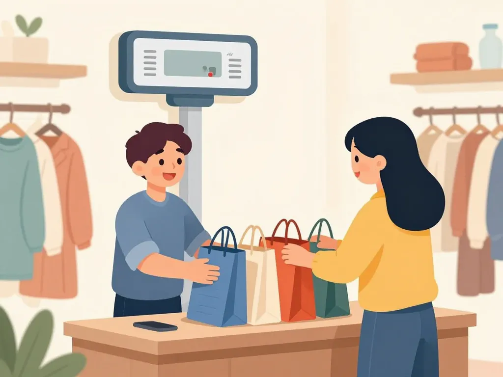 vendre ses vetements au poids transaction magasin