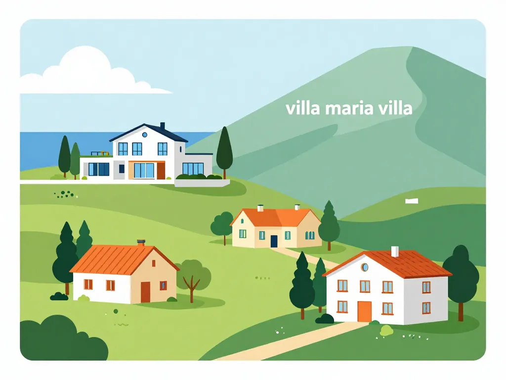 villa maria villa types de propriétés et destinations