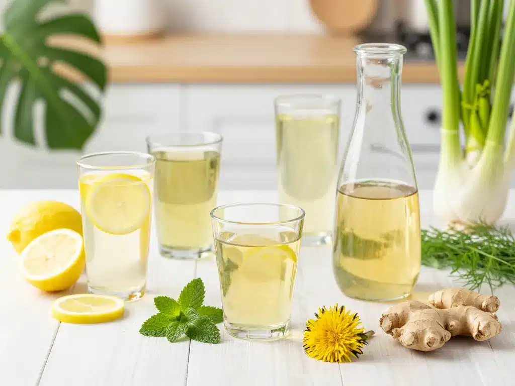 boisson pour perdre 5 kilos en 1 semaine boissons naturelles citron gingembre