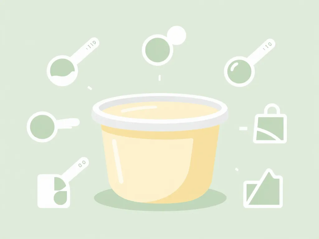 Diagramme portions et calories du mascarpone