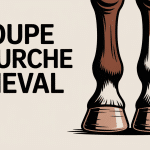 illustration coupe fourche cheval santé locomotion
