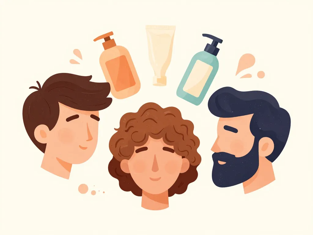 illustration cutrins adaptation cheveux barbe