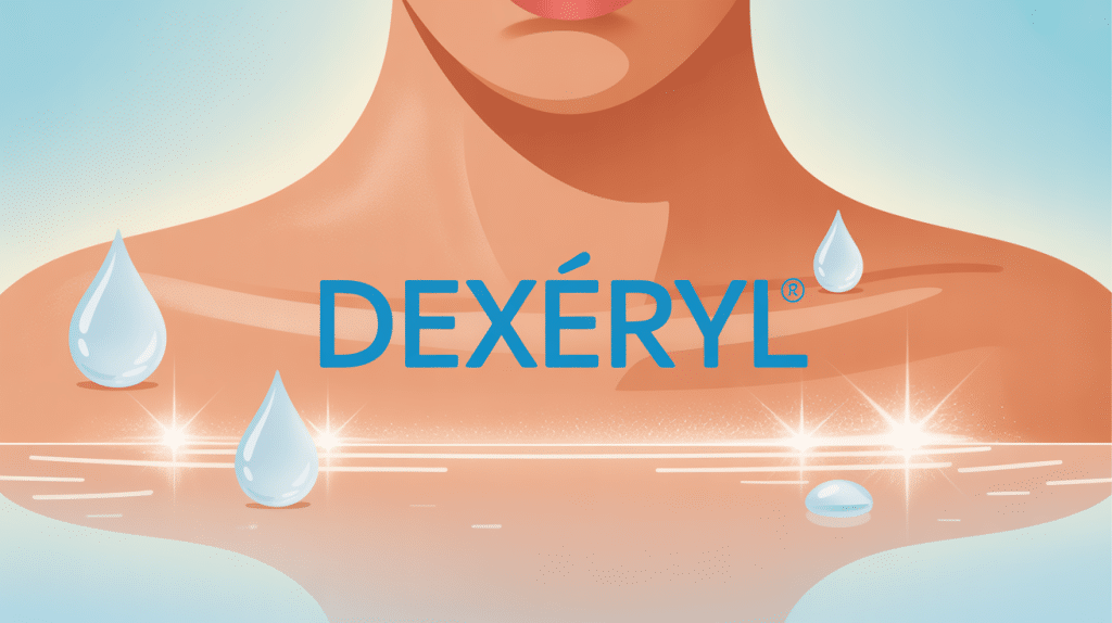 Dexeryl soin peau sèche illustration