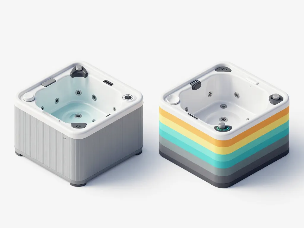 Différence entre spa et jacuzzi équipements et options techniques comparés