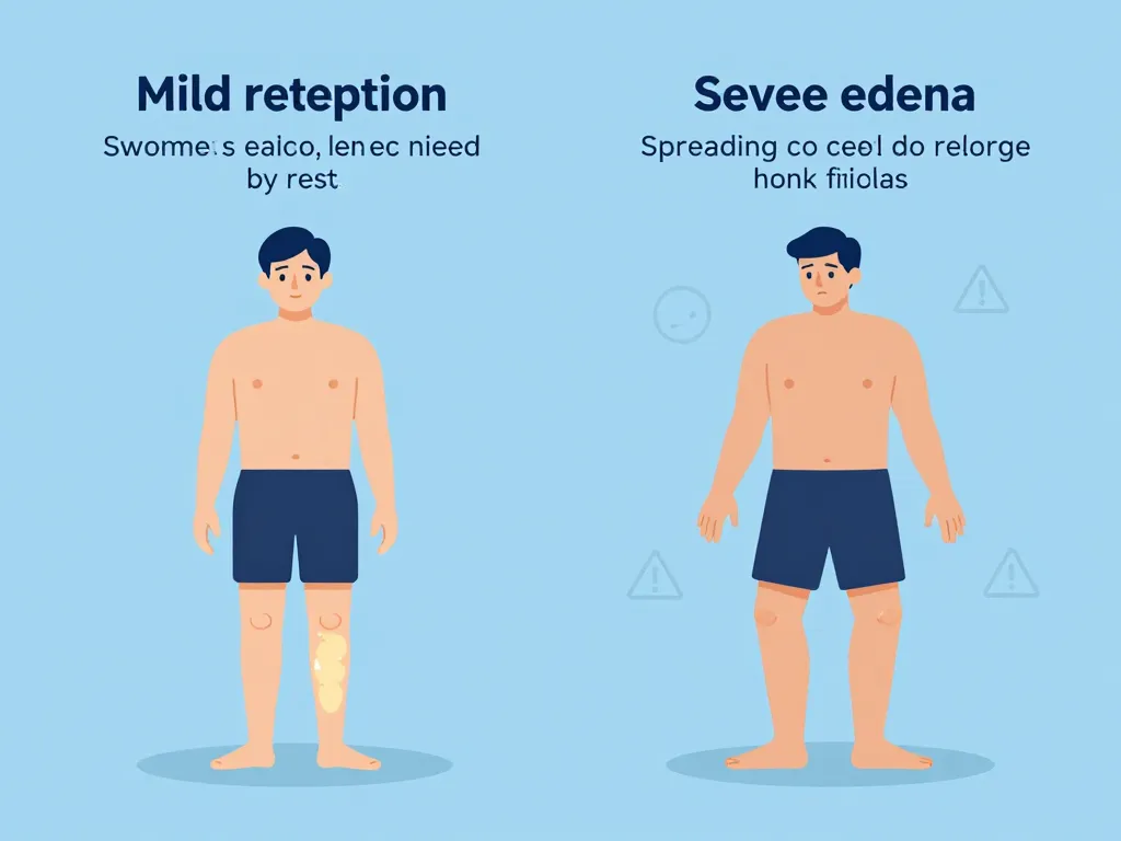diuretique puissant retention d eau schema difference oedeme