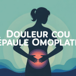 illustration douleur cou epaule omoplate