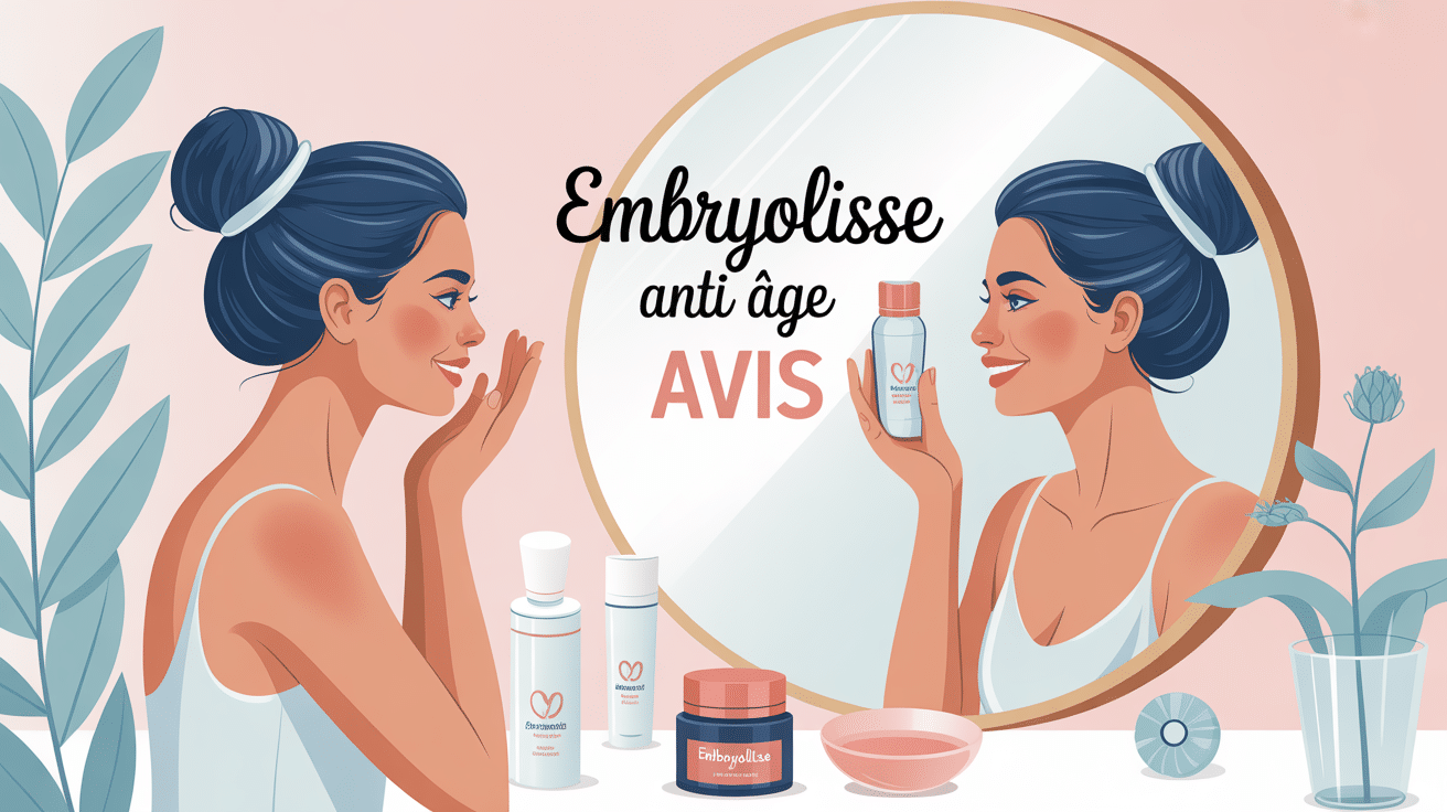 Embryolisse anti age avis illustration douce soin visage