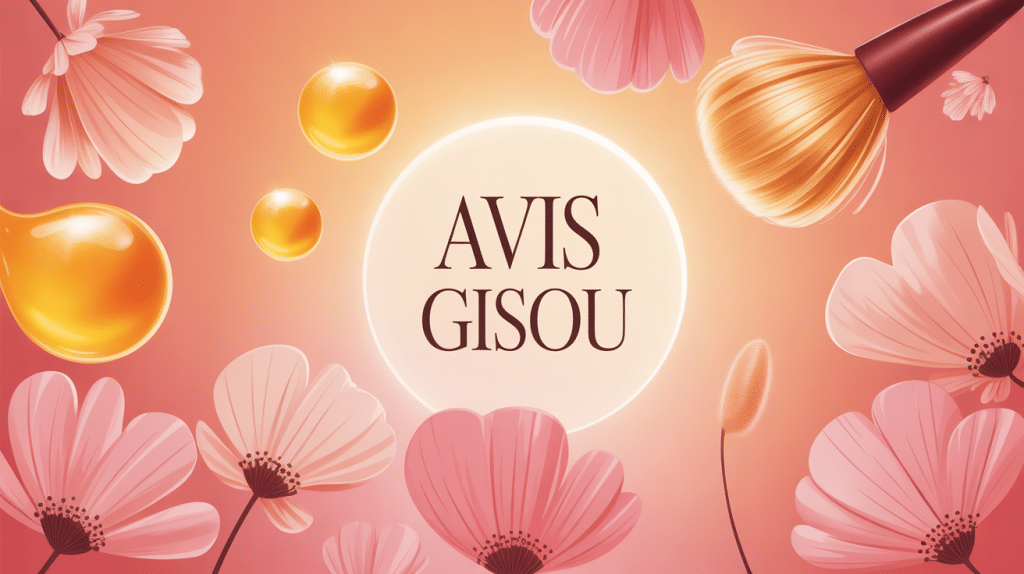 gisou avis illustration soins capillaires luxe