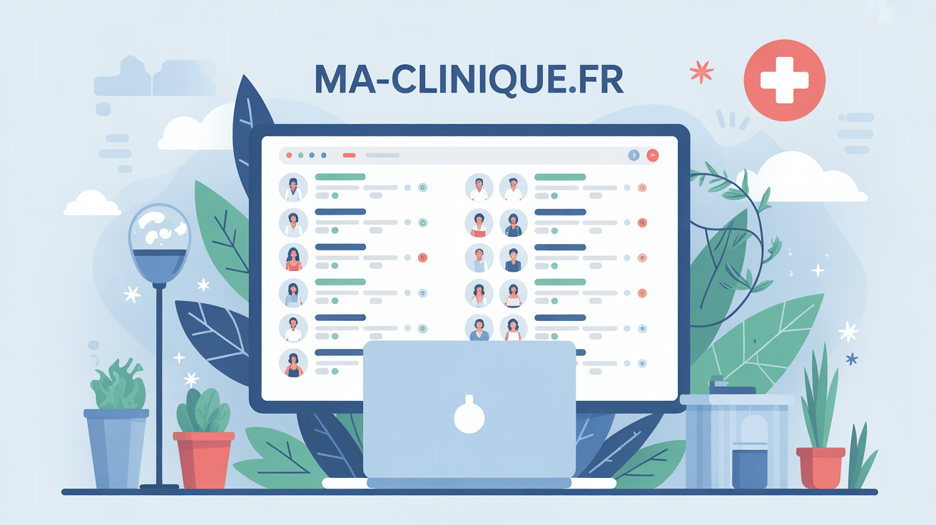 Illustration ma-clinique.fr site fiable annuaire santé