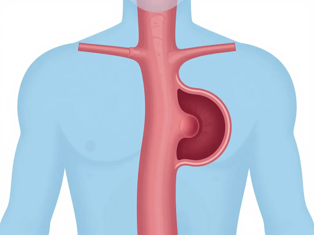 Schéma peut on vivre longtemps avec un anévrisme de l'aorte comprendre enjeux