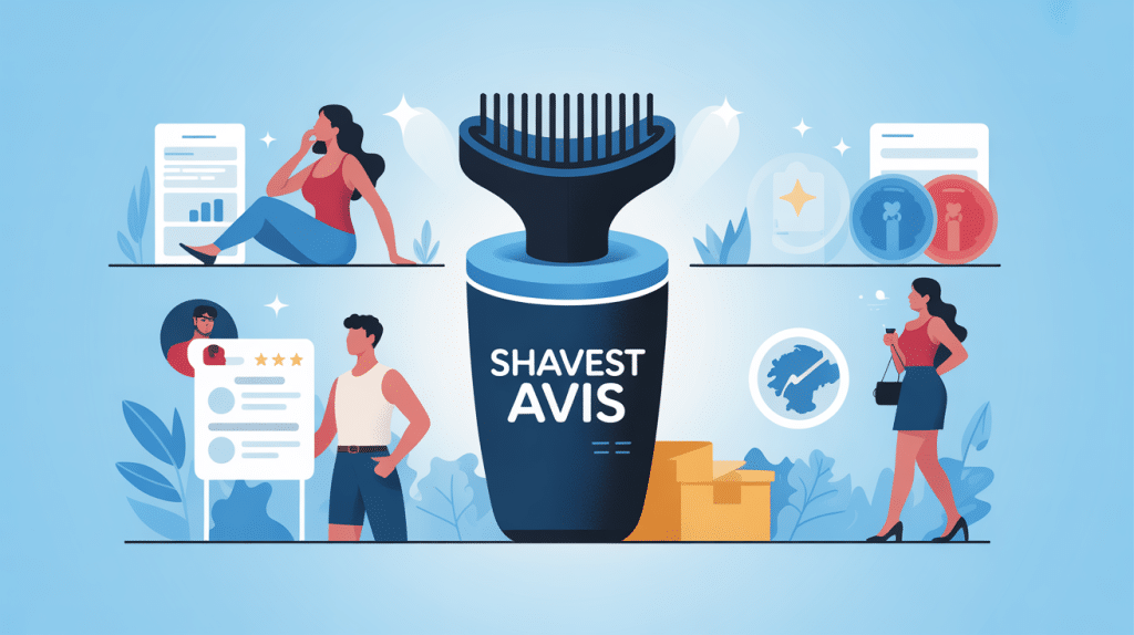 Shavest avis illustration produit et expérience utilisateur