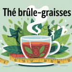 illustration the qui brule les graisse tasse the et perte de poids
