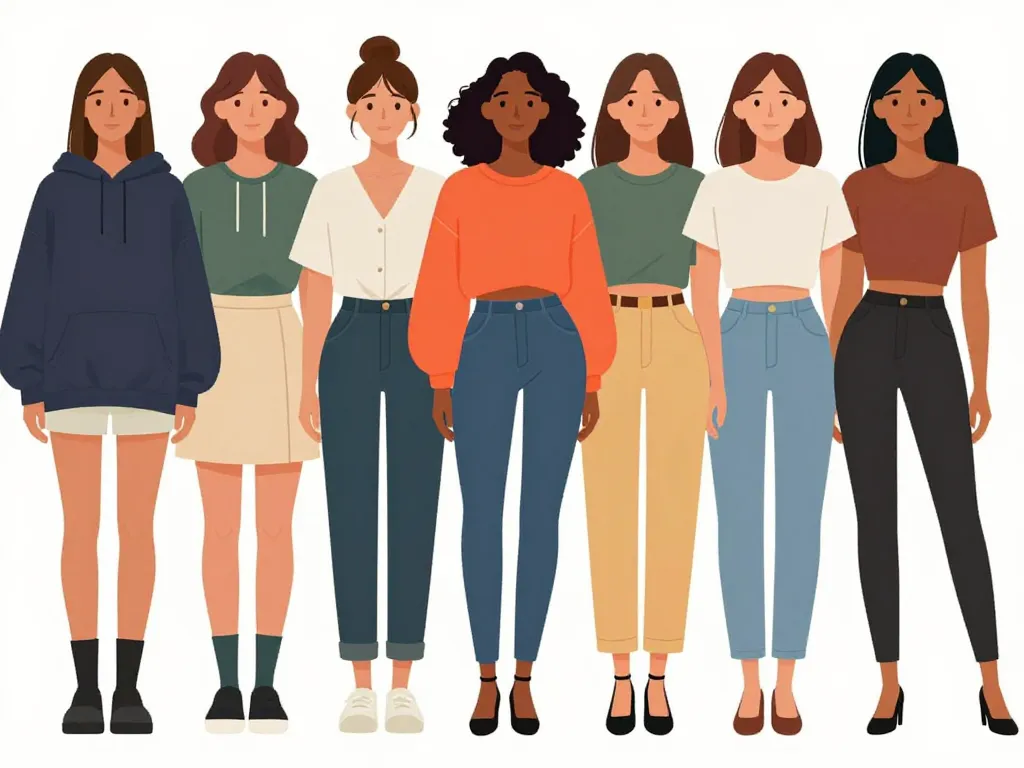 vetement en z selection morphologie