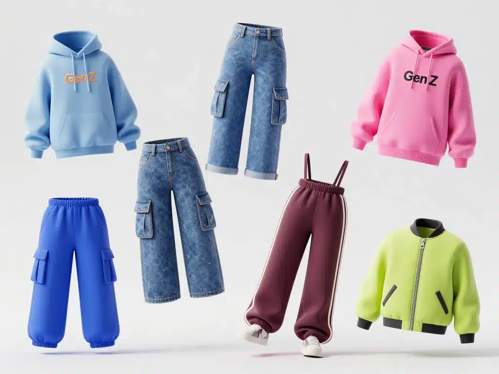 types vetement en z styles images