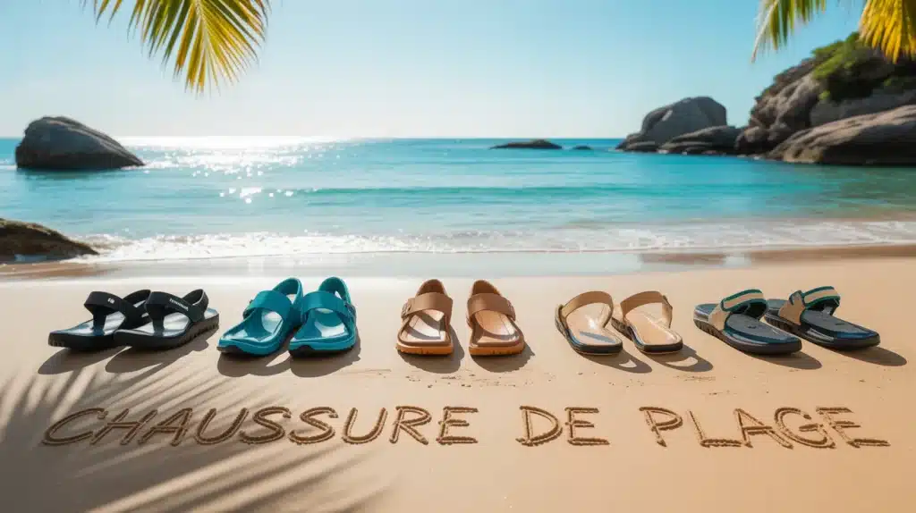 Chaussures de plage et accessoires d’été