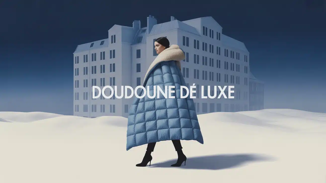 doudoune de luxe en laine et duvet