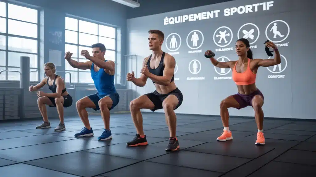 vetement musculation pour homme en salle