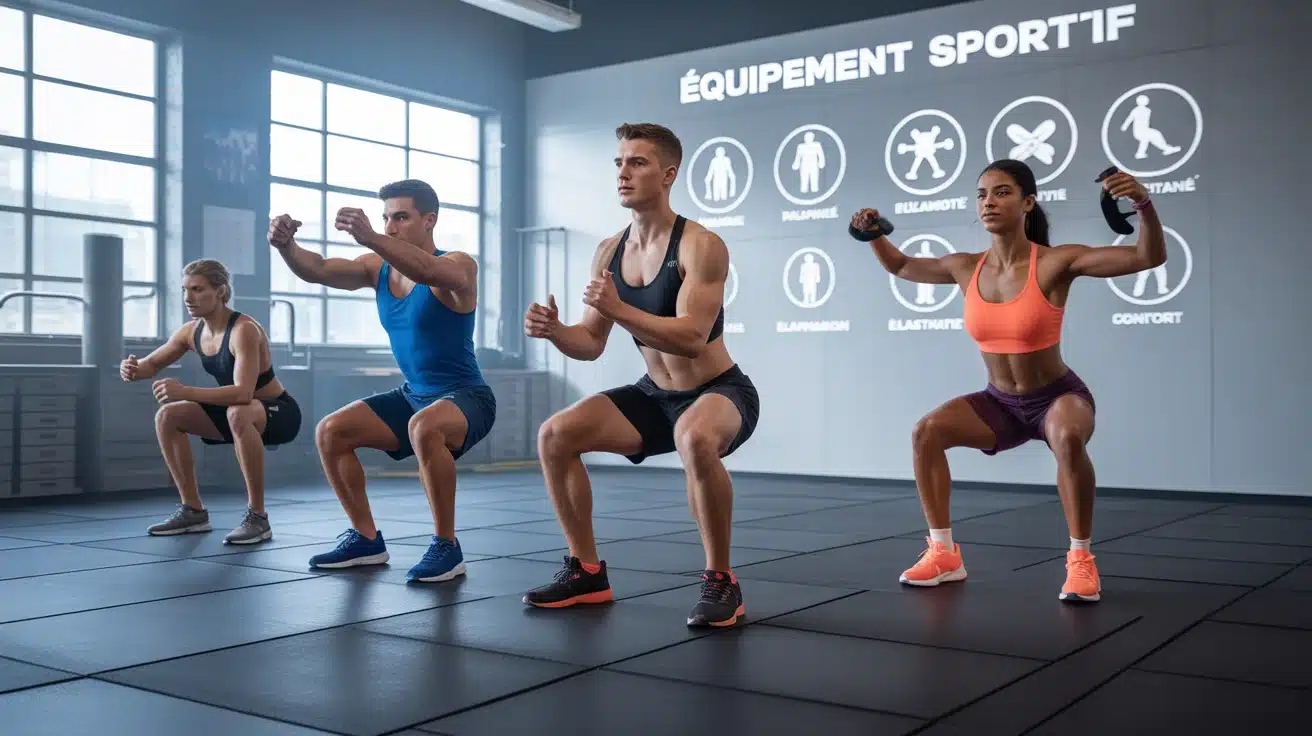 vetement musculation pour homme en salle