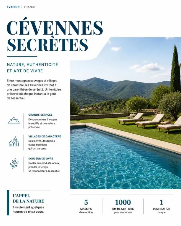 Piscine Jean Genieyz au Vigan dans les Cévennes
