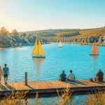 etang du vignoble jetee voiliers