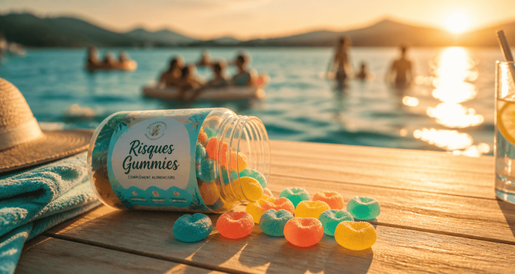 gummies perte de poids danger sur table au bord du lac