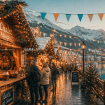 marché de noël rhône-alpes 2025 chalets bois et montagnes