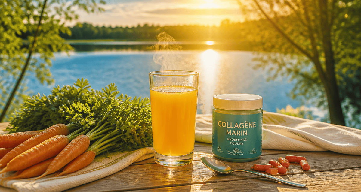 meilleur collagene type 2 bouillon carottes terrasse lac