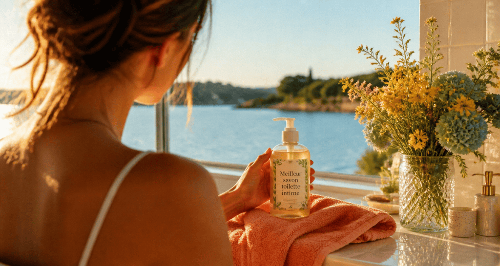 Meilleur savon toilette intime femme salle de bain