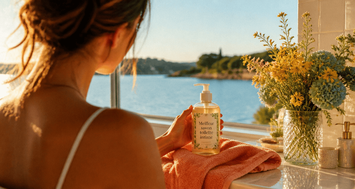 Meilleur savon toilette intime femme salle de bain