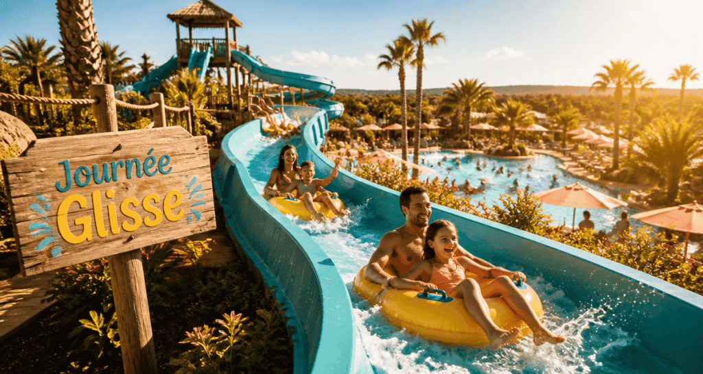 parc aquatique marseille toboggan famille été