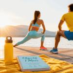 perdre du poids en 1 mois couple sport lac