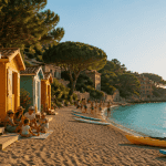 plage de la verrerie marseille vue estivale