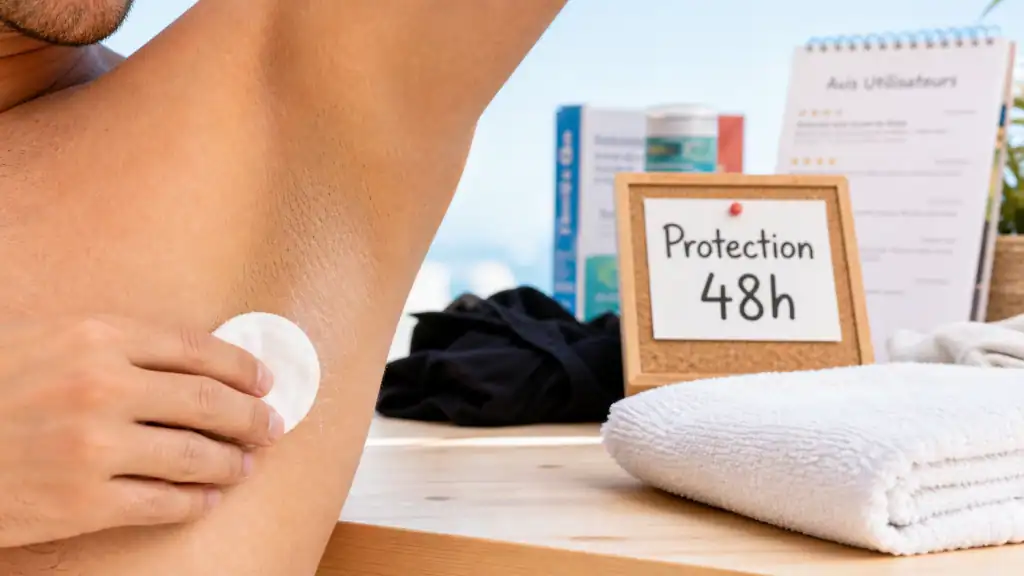 Etiaxil déodorant avis : aisselle protégée 48h contre la transpiration