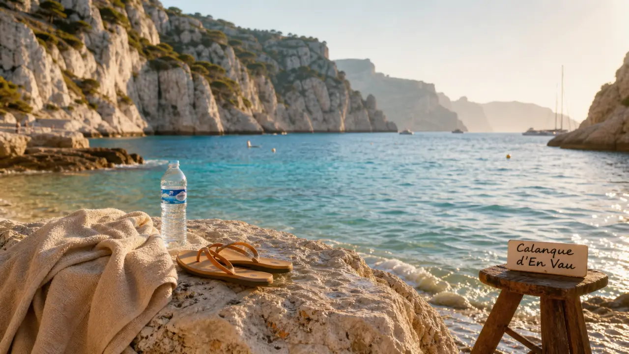 Endroit paradisiaque France : calanque d’En Vau, eaux turquoise