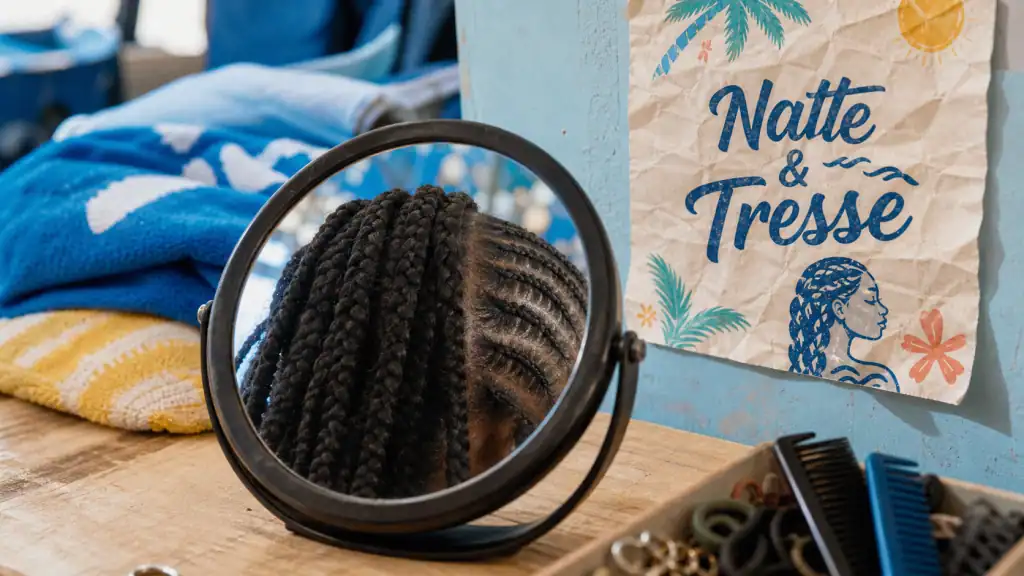 Natte ou tresse : différences sur cheveux