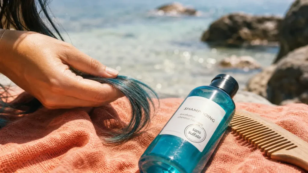 Shampoing cheveux colorés sans sulfate : éclat et douceur